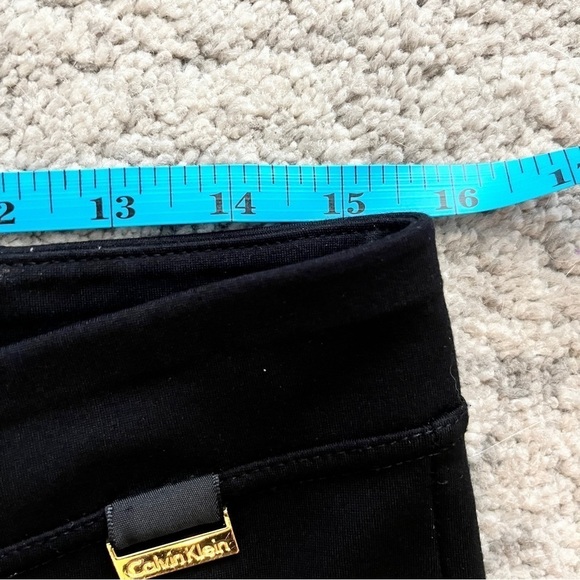 Sleek Calvin Klein Black Power Stretch Skinny Pants - Medium - Picture 8 of 10